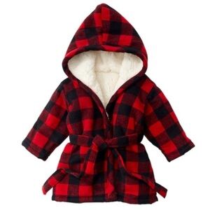 Toddler Wool Sherpa Robe